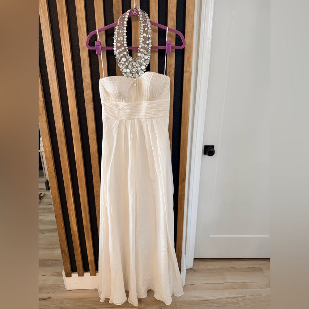 Aidan Mattox Silk Gown